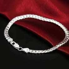 将图片加载到图库查看器,Gleaming Treasure Elegant 925 Sterling Silver Bracelet