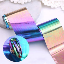 Load image into Gallery viewer, Glitter Marble Series Nail Transfer Foil Stickers Gold White And Black Bright Slider For Nails Decoration Manicures Marble Nail Art Stickers Water Transfer Nail Decals Full Wraps Gradient Acrylic Nail Kits for Women Manicure Decoration Accessory