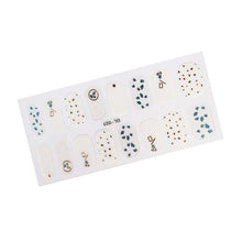 Load image into Gallery viewer, Glitter Series Shiny Manicure Decoration Designed Nail Art Stickers Nail Decoration Nail Wraps Shiny Tattoos Kids Nails Art Decoration Nail Strips Shiny French Tip Guides Stickers French Nail Stickers Form Fringe Guides