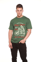 Load image into Gallery viewer, Go Ride Hard Men's Bamboo Viscose/Organic Cotton Short Sleeve Graphic T-Shirt