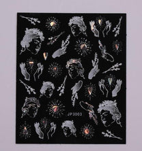 将图片加载到图库查看器,Gold Christmas Snowflake 3D Nail Stickers Sparkly Iridescent Silver Xmas Tree Elk Deer Transfer Sliders Winter Nails Accessories Design Decor Tip Transfer Nail Decals Sticker For Pretty Girl Self-Adhesive Nail Decals Designer Nail Stickers
