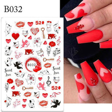 将图片加载到图库查看器,Gold Christmas Snowflake 3D Nail Stickers Sparkly Iridescent Silver Xmas Tree Elk Deer Transfer Sliders Winter Nails Accessories Design Decor Tip Transfer Nail Decals Sticker For Pretty Girl Self-Adhesive Nail Decals Designer Nail Stickers