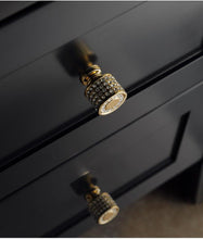 将图片加载到图库查看器,Gold Luxury Door Handles Zinc Alloy Cabinet Handle Drawer Knobs European Wardrobe Pulls Kitchen Furniture Handle Wardrobe Drawer Dresser Closet Furniture Door Handles Knobs Kitchen Office Home Hardware
