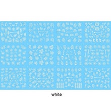 Load image into Gallery viewer, Gold Moon Star 3D Nail Stickers Ultra-thin Adhesive Decals Nail Art Decorations Stamping Manicure Nails Stickers Tool 3d Nail Decal Stickers Manicure Nail Art Decoration Accessories Holographic Old English Character Nail Self-Adhesive Sticker