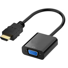 Load image into Gallery viewer, Gold Plated HDMI to VGA Adapter