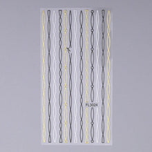 将图片加载到图库查看器,Gold Silver 3D Nail Sticker Curve Stripe Lines Nails Stickers Gradient Adhesive Striping Tape Nail Art Stickers Decal Decoration Metallic Curve Strip Line Nail Decal Self-Adhesive 3D Wave Design Decoration for Women Girls