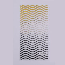 将图片加载到图库查看器,Gold Silver 3D Nail Sticker Curve Stripe Lines Nails Stickers Gradient Adhesive Striping Tape Nail Art Stickers Decal Decoration Metallic Curve Strip Line Nail Decal Self-Adhesive 3D Wave Design Decoration for Women Girls