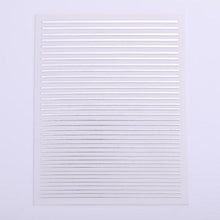 将图片加载到图库查看器,Gold Silver 3D Nail Sticker Curve Stripe Lines Nails Stickers Gradient Adhesive Striping Tape Nail Art Stickers Decal Decoration Metallic Curve Strip Line Nail Decal Self-Adhesive 3D Wave Design Decoration for Women Girls
