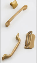 Load image into Gallery viewer, Golden Simple Fashion Aluminum Alloy Furniture Handles Bookcase Handles Wine Cabinet Handles Door Knob Handles For Cabinet Cabinet Knobs Cupboard Drawers Cabinet Dresser Bookcase Wardrobe 2.2CM