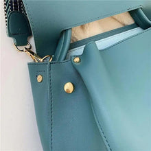 将图片加载到图库查看器,Gorgeous Bags Large Capacity Handbags For Women PU Shoulder Messenger Elegant Handbags For Female