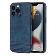 Load image into Gallery viewer, Gorgeous Luxury Genuine Leather Phone Case For iphone 13 Pro Max 12 11 14Pro Max XR XS MAX 7Plus Shockproof Cover Full Protective Slim Leather Luxury PU Flexible Bumper Non-Slip Grip Shockproof Full Body Protective Cover Men Women Phone Cases