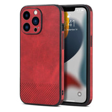 Load image into Gallery viewer, Gorgeous Luxury Genuine Leather Phone Case For iphone 13 Pro Max 12 11 14Pro Max XR XS MAX 7Plus Shockproof Cover Full Protective Slim Leather Luxury PU Flexible Bumper Non-Slip Grip Shockproof Full Body Protective Cover Men Women Phone Cases