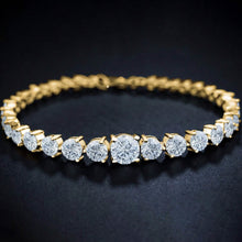 Load image into Gallery viewer, Graduated Cubic Zirconia Tennis Bracelets