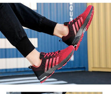 将图片加载到图库查看器,Green Breathable Mens Running Sneakers Outdoor Marathon Lightweight Running Mens Sport Shoes Athletic Footwear Breathable Comfortable Athletic Sport Sneakers