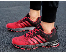 将图片加载到图库查看器,Green Breathable Mens Running Sneakers Outdoor Marathon Lightweight Running Mens Sport Shoes Athletic Footwear Breathable Comfortable Athletic Sport Sneakers