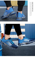 将图片加载到图库查看器,Green Breathable Mens Running Sneakers Outdoor Marathon Lightweight Running Mens Sport Shoes Athletic Footwear Breathable Comfortable Athletic Sport Sneakers