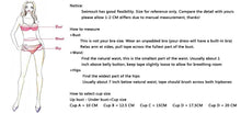 Load image into Gallery viewer, Green Floral Halter Bikini Women High Waist Bikini Halter Two Piece Bathing Suits Tummy Control Swimsuit Push Up Swimwear Sets Women High Waist Two Pieces Swimsuit New Girl Bathing Suits