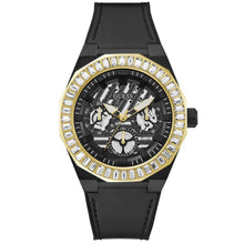 将图片加载到图库查看器,Guess Men's Black Round Dial Analog
