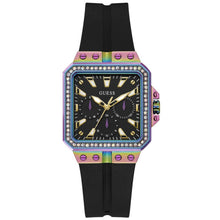 将图片加载到图库查看器,Guess Women's Libra Black Silicone