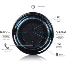 Load image into Gallery viewer, HAISSKY Portable Wireless Waterproof Speaker with FM Radio & Suction Cup