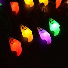 将图片加载到图库查看器,Halloween Cute Ghost LED String Lights Upholstery Lights