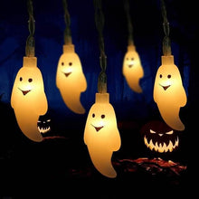 将图片加载到图库查看器,Halloween Cute Ghost LED String Lights Upholstery Lights