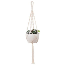 Load image into Gallery viewer, Hand Woven Macrame Tapestry Plant Hanger Holder