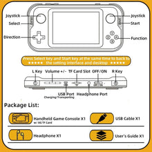 Load image into Gallery viewer, Handheld Game Console 3.5inch Mini Retro Gaming Player