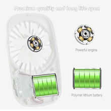 将图片加载到图库查看器,Handheld Powerful Mini Fan