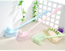 Load image into Gallery viewer, Handheld Toilet Cleaning Brush Household Toilet Cleaning Toilet Stain Powerful Stain Removal Brush Bathroom Accessories Cleaning Tools For Bathroom Shower Sliding Door Tracks Kitchen Edge Corner Window Cleaning Brush