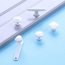 Load image into Gallery viewer, Handles Drawer Cabinet Furniture Kitchen Handles For Cabinet Knob Door Drawer Furniture Kitchen Knob Simplicity White Stainless Steel Hollow Tube Bar Drawer Pulls Cupboard Knob For Kitchen Furniture Hardware