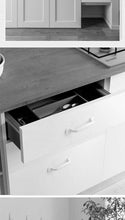 Load image into Gallery viewer, Handles Drawer Cabinet Furniture Kitchen Handles For Cabinet Knob Door Drawer Furniture Kitchen Knob Simplicity White Stainless Steel Hollow Tube Bar Drawer Pulls Cupboard Knob For Kitchen Furniture Hardware