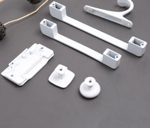 Load image into Gallery viewer, Handles Drawer Cabinet Furniture Kitchen Handles For Cabinet Knob Door Drawer Furniture Kitchen Knob Simplicity White Stainless Steel Hollow Tube Bar Drawer Pulls Cupboard Knob For Kitchen Furniture Hardware