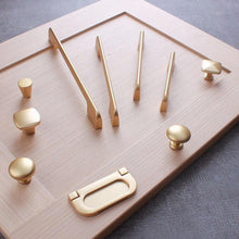 Load image into Gallery viewer, Handles Drawer Cabinet Furniture Kitchen Handles For Cabinet Knob Door Drawer Furniture Kitchen Pearl Golden Simplicity Hardware Pull Handles Modern Style T Bar Kitchen Cabinet Hardware Pulls