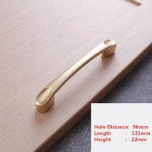 Load image into Gallery viewer, Handles Drawer Cabinet Furniture Kitchen Handles For Cabinet Knob Door Drawer Furniture Kitchen Pearl Golden Simplicity Hardware Pull Handles Modern Style T Bar Kitchen Cabinet Hardware Pulls