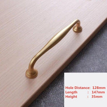 Load image into Gallery viewer, Handles Drawer Cabinet Furniture Kitchen Handles For Cabinet Knob Door Drawer Furniture Kitchen Pearl Golden Simplicity Hardware Pull Handles Modern Style T Bar Kitchen Cabinet Hardware Pulls