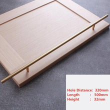Load image into Gallery viewer, Handles Drawer Cabinet Furniture Kitchen Handles For Cabinet Knob Door Drawer Furniture Kitchen Pearl Golden Simplicity Hardware Pull Handles Modern Style T Bar Kitchen Cabinet Hardware Pulls