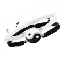 将图片加载到图库查看器,Handmade Adjustable Handcuffs Bracelets For Men Women Couple Valentine Day Jewelry Handcuff Couple Bracelets Handmade Infinity Forever Strentch Friend Bracelet Adjustable Bestfriend Matching Rope Bracelet