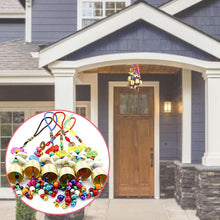 Load image into Gallery viewer, Handmade Copper Wind Chimes Hanging Ethnic Wind Bronze Bell Wood Fish Pendant Mobile Wind Chime Home Garden Outdoor Living Decoration Wind Bells Handmade Pendants For Birthday Gift & Home Decors