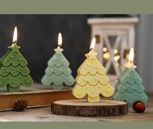 Load image into Gallery viewer, Handmade Creative Christmas Tree Scented Candles Christmas Tree Candles Christmas Gifts For Women Mom Girlfriend Christmas Scented Candles Home Decor Christmas Novelty Scented Candles Seasonal Celebration Candle Decoration Candle Gift