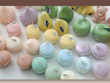 将图片加载到图库查看器,Handmade Lovely Macaron Candle Macaron Candles Scented Candle Cute Handmade Aromatherapy Candles Gifts For Women Home Decor Candle Scented Candles Aromatherapy Wedding Home Decoration Scented Candles INS Shooting Props