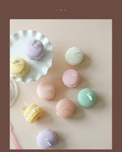 将图片加载到图库查看器,Handmade Lovely Macaron Candle Macaron Candles Scented Candle Cute Handmade Aromatherapy Candles Gifts For Women Home Decor Candle Scented Candles Aromatherapy Wedding Home Decoration Scented Candles INS Shooting Props