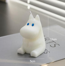 Load image into Gallery viewer, Handmade Scented Candles Creative Teddy Dog Candles Cute Bear Birthday Candles Bear Shaped Cool Candles Scented Funky Candles Aesthetic Candles Birthday Cake Decoration Cake Topper Decor For Baby ShoweAromatherapy Teddy Bear Shape Candle Gift