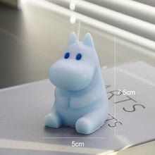 Load image into Gallery viewer, Handmade Scented Candles Creative Teddy Dog Candles Cute Bear Birthday Candles Bear Shaped Cool Candles Scented Funky Candles Aesthetic Candles Birthday Cake Decoration Cake Topper Decor For Baby ShoweAromatherapy Teddy Bear Shape Candle Gift