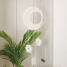 Load image into Gallery viewer, Handmade Wall Art Home Wall Decor Woven Hanging Tapestry Tassel Wind Chimes Wall Hanging Ornaments Hand Macrame Wall For Wall Wedding Living Room Gallery Patio Apartment Yard Decor