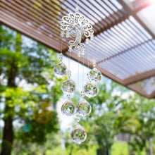 将图片加载到图库查看器,Hanging Crystal With Ball Prism Rainbow Maker Tree of Life Decor For Garden Window Rainbow Maker with Chain for Easy Hanging Outdoor Home Kids Room Window