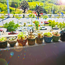 将图片加载到图库查看器,Hanging Crystal With Ball Prism Rainbow Maker Tree of Life Decor For Garden Window Rainbow Maker with Chain for Easy Hanging Outdoor Home Kids Room Window