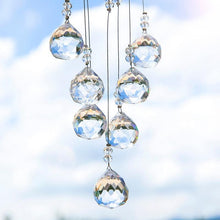将图片加载到图库查看器,Hanging Crystal With Ball Prism Rainbow Maker Tree of Life Decor For Garden Window Rainbow Maker with Chain for Easy Hanging Outdoor Home Kids Room Window