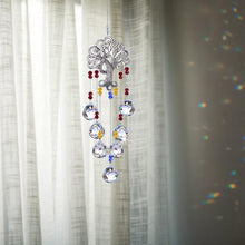 将图片加载到图库查看器,Hanging Crystal With Ball Prism Rainbow Maker Tree of Life Decor For Garden Window Rainbow Maker with Chain for Easy Hanging Outdoor Home Kids Room Window