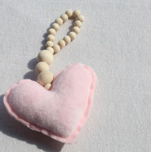 Load image into Gallery viewer, Hanging Nordic Wooden Beads Ornament Double Star Moon Kids Room Decoration Baby Crib Tent Hanging Pendant Wall Decor Photography Props Baby Mobile For Crib Moon and Stars Baby Nursery Ceiling Crib Mobile Kids Room Hanging Decor